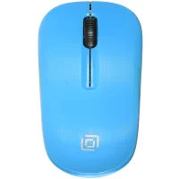 Мышь Oklick 525MW (голубой) фото 1